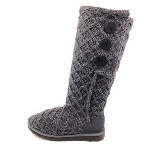 UGG Lattice Cardy Cuffable Knit Tall Winter Boots 7